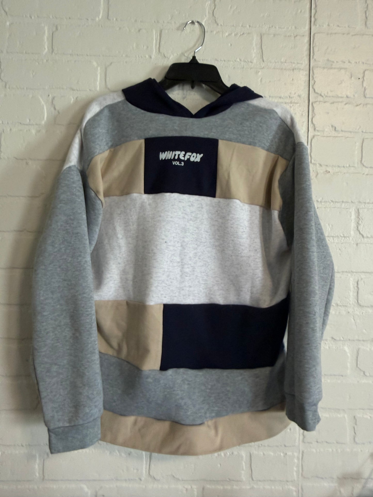 White fox reworked hoodie