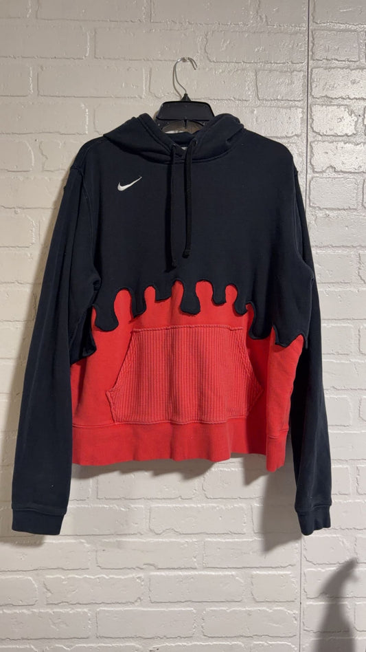 Nike drip reworked hoodie